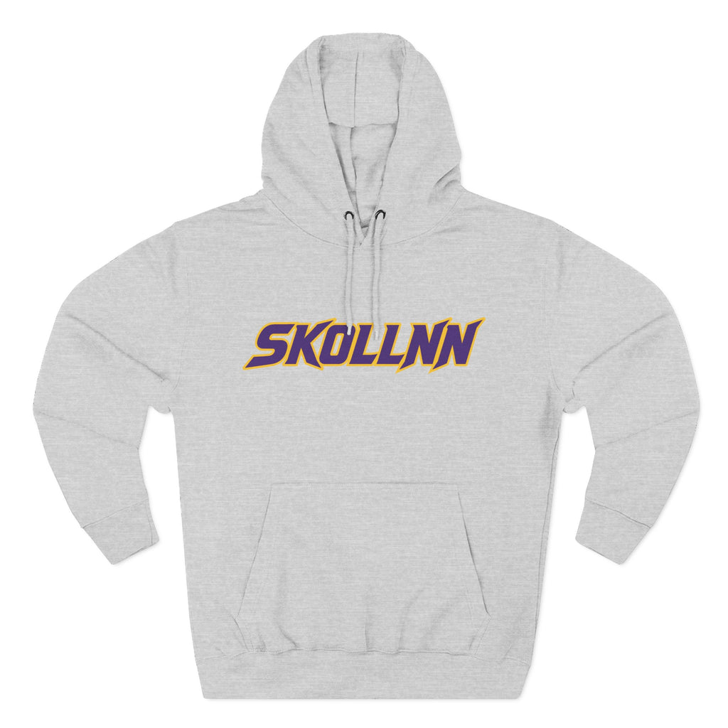Three-Panel Fleece Hoodie - SKOLLNN