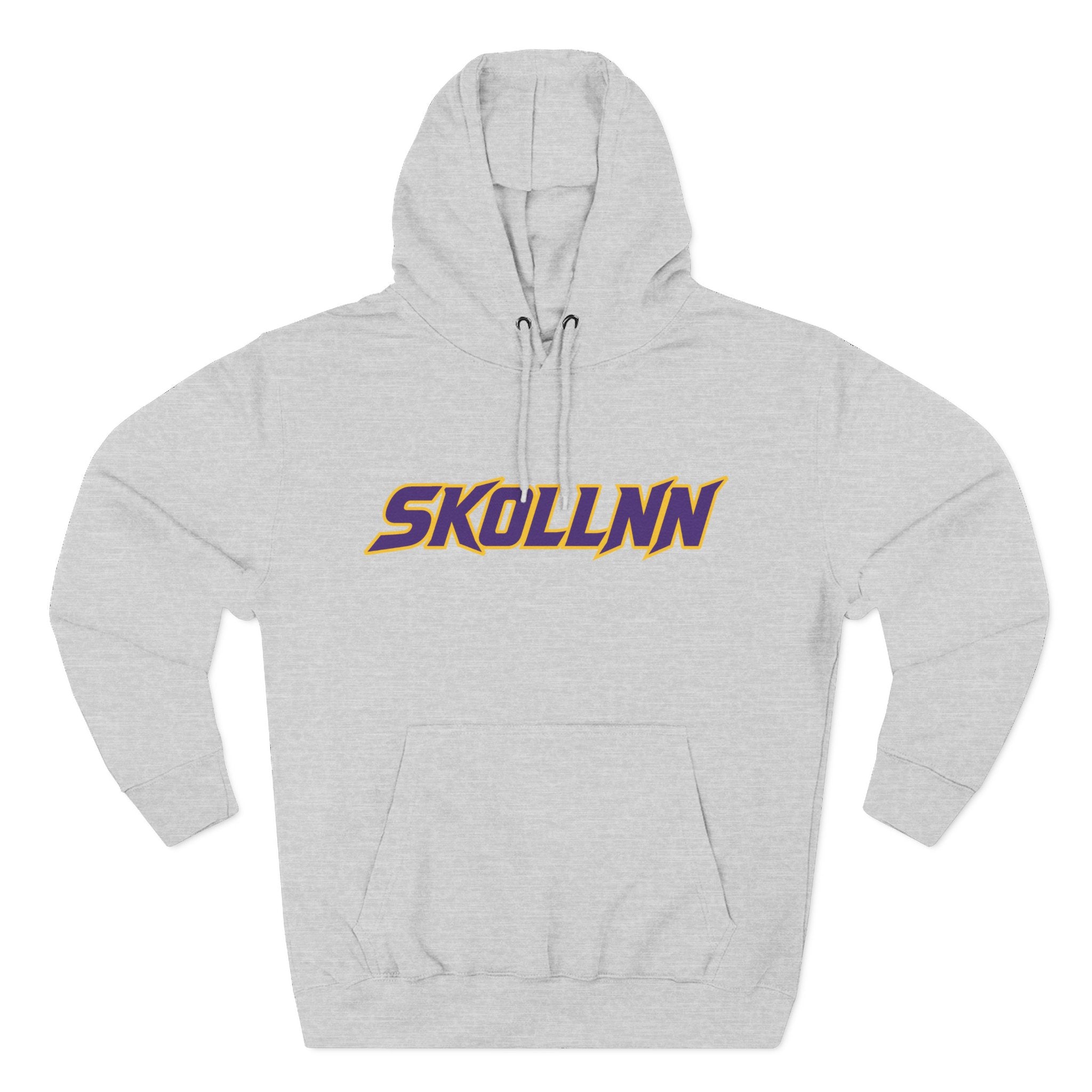 Three-Panel Fleece Hoodie - SKOLLNN
