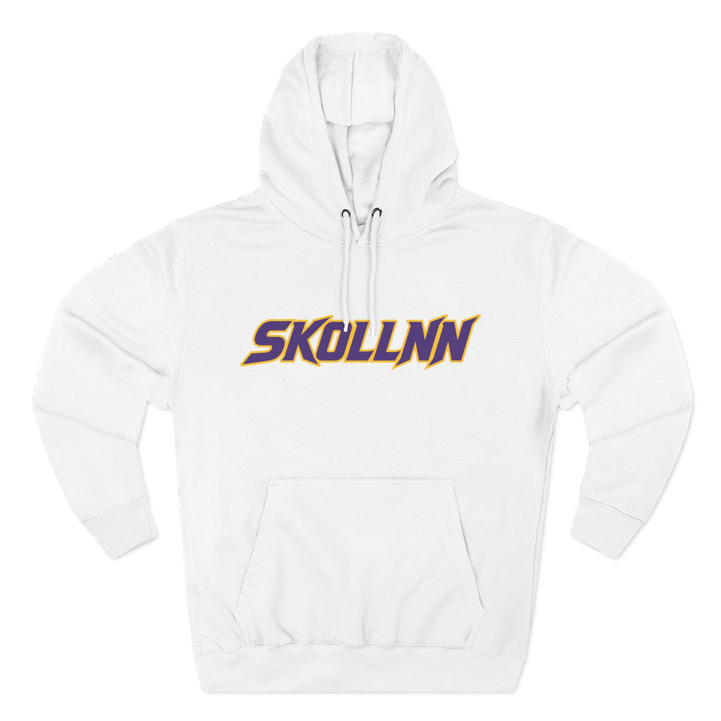 Three-Panel Fleece Hoodie - SKOLLNN