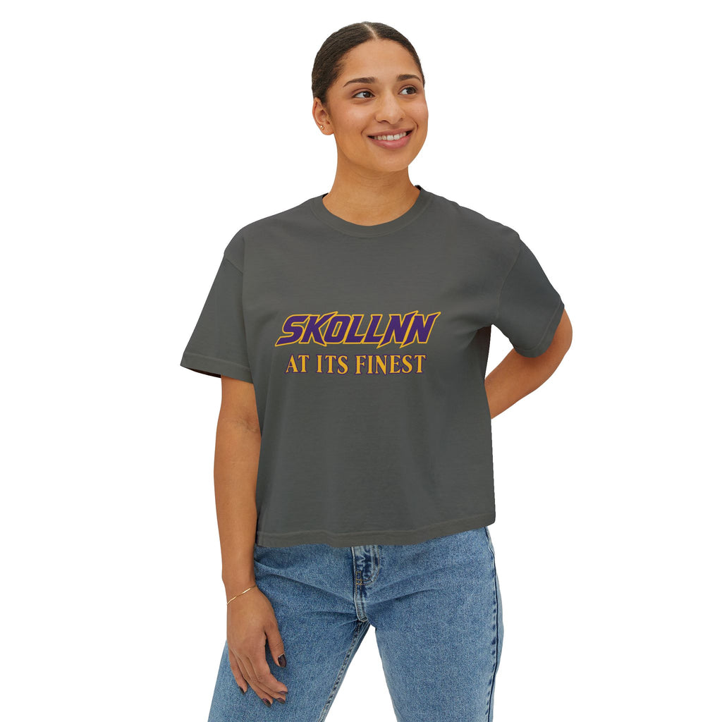 Women's Boxy Tee - AT ITS FINEST