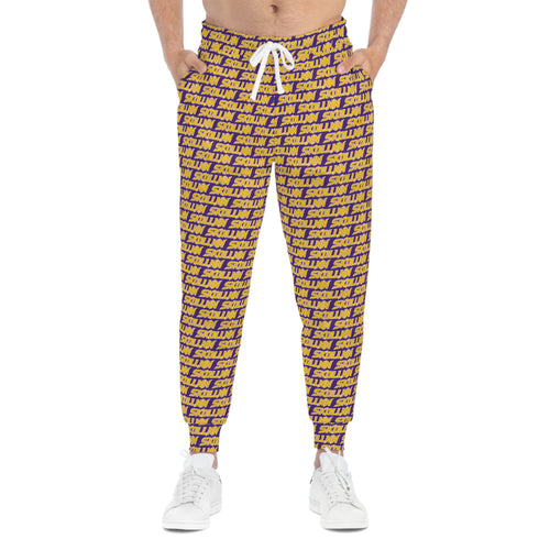 Athletic Joggers - Purple - SKOLLNN