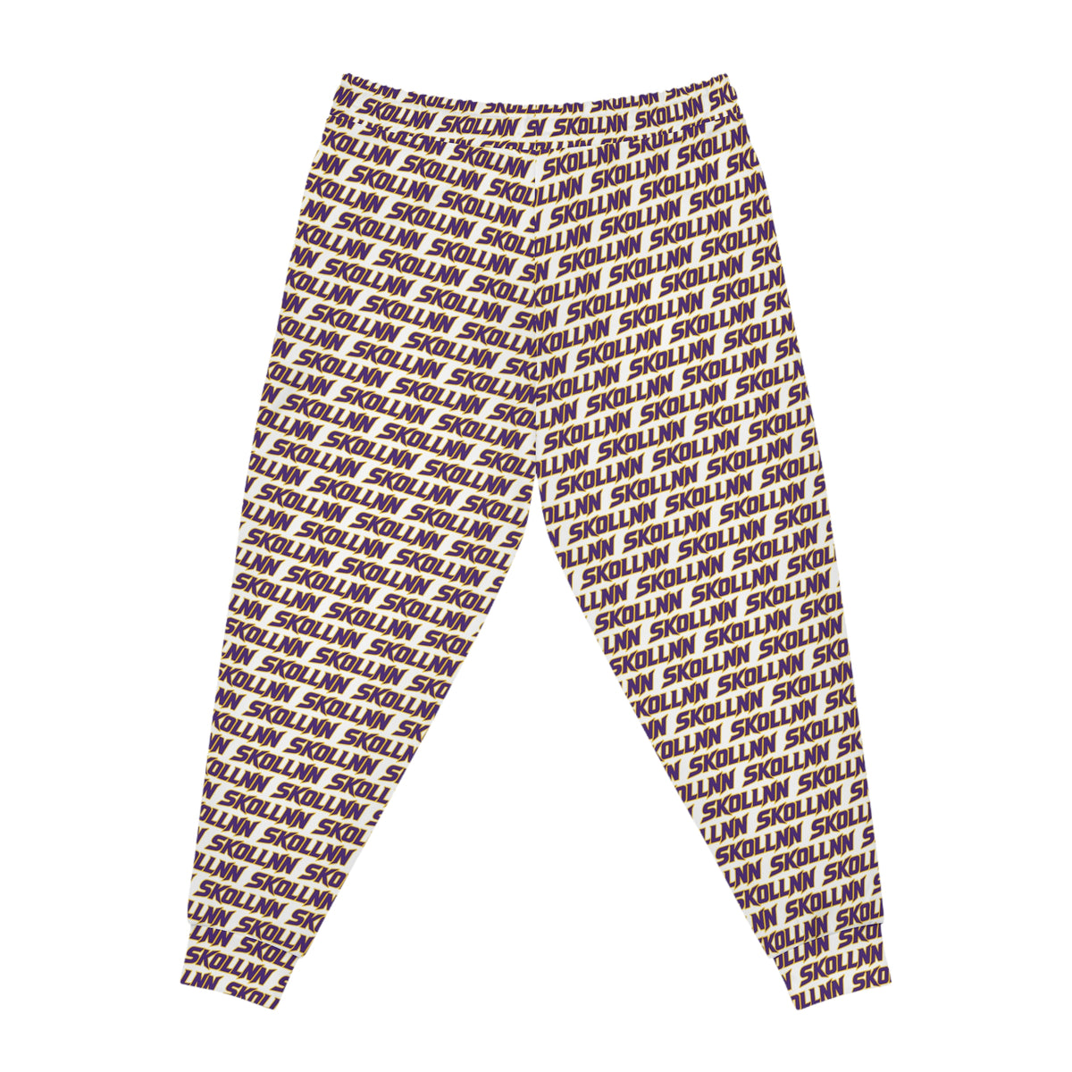 Athletic Joggers - White - SKOLLNN