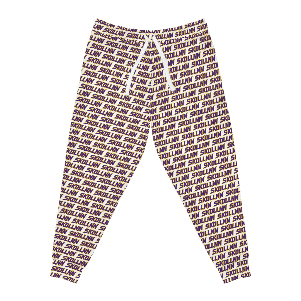 Athletic Joggers - White - SKOLLNN