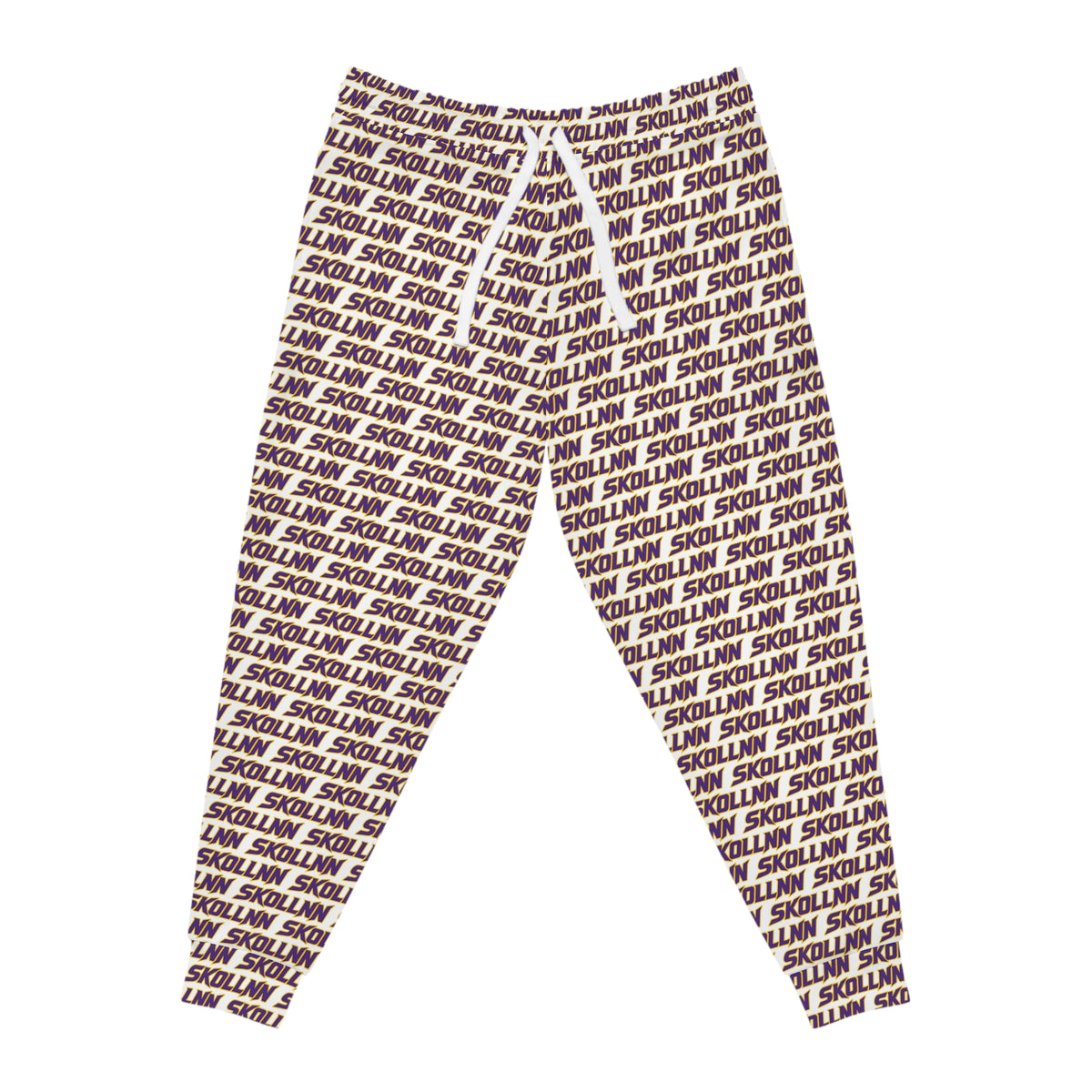Athletic Joggers - White - SKOLLNN