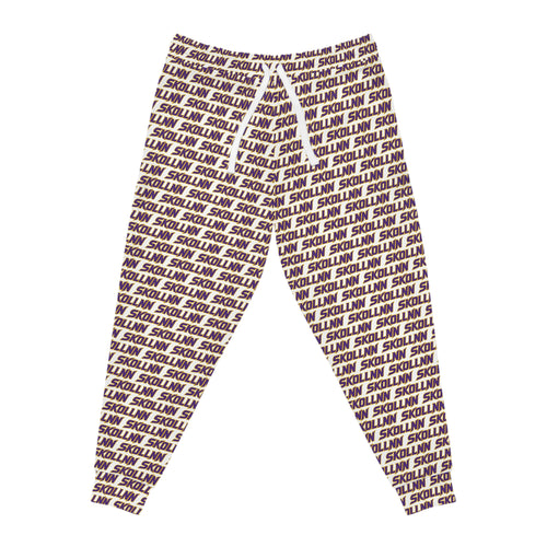 Athletic Joggers - White - SKOLLNN