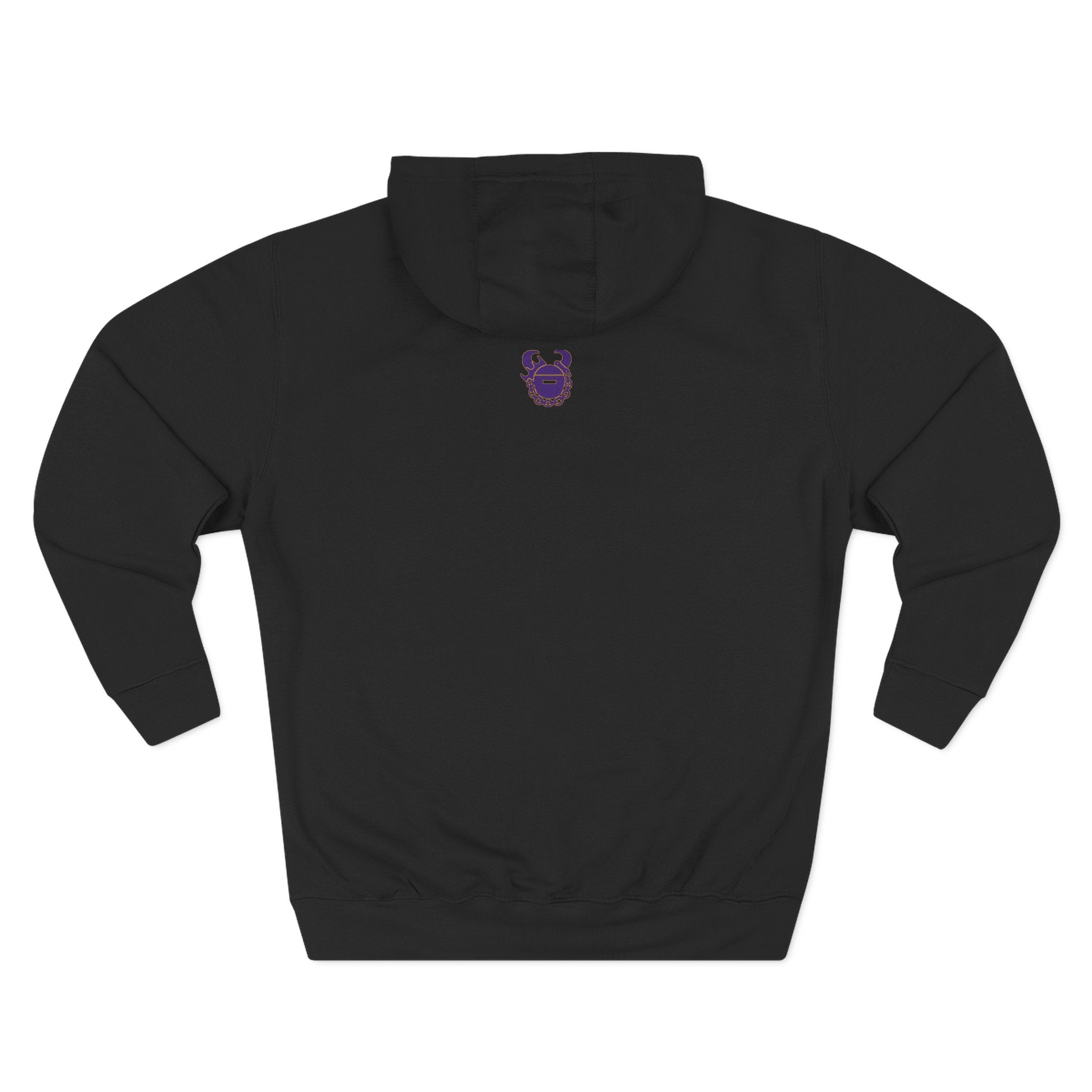 Three-Panel Fleece Hoodie - SKOLLNN