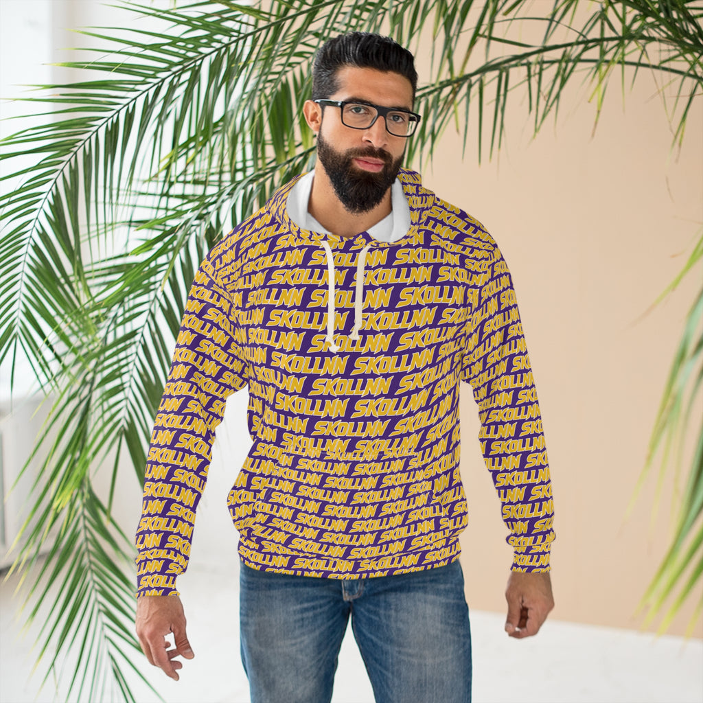 Unisex Hoodie - Purple - SKOLLNN