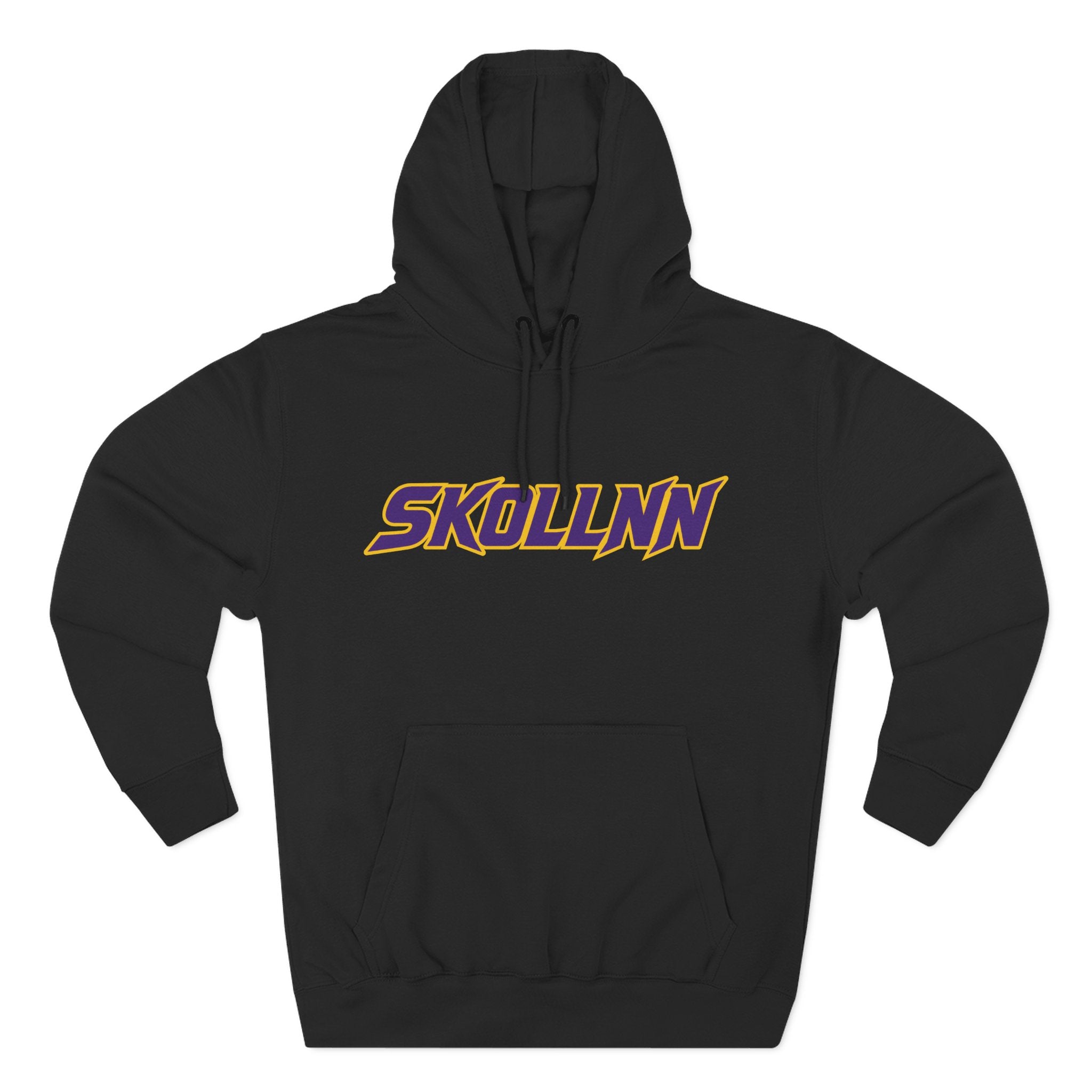 Three-Panel Fleece Hoodie - SKOLLNN