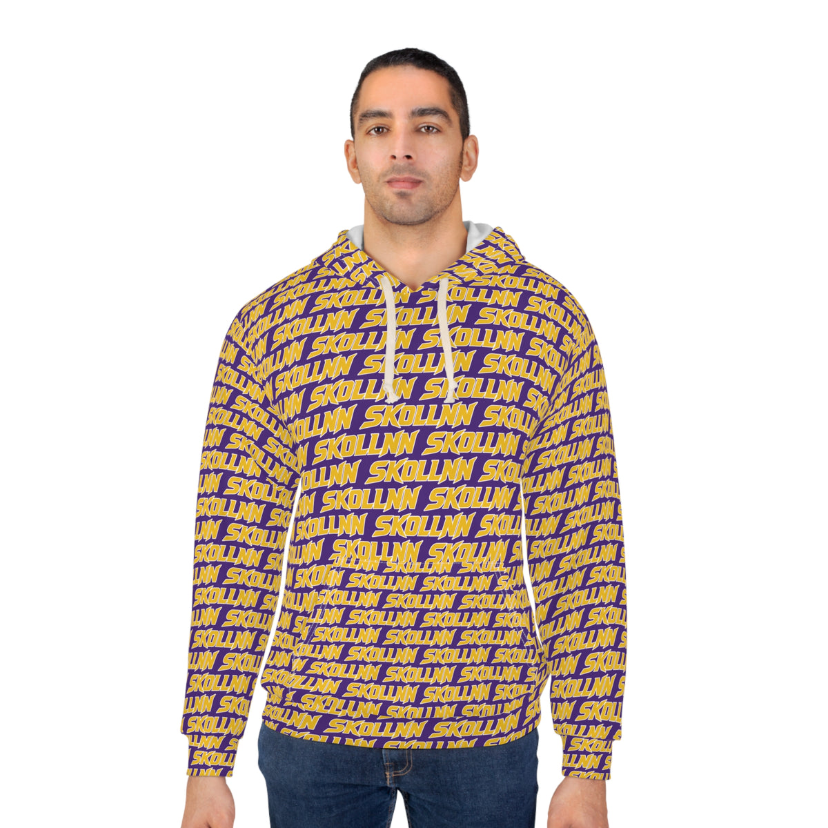 Unisex Hoodie - Purple - SKOLLNN