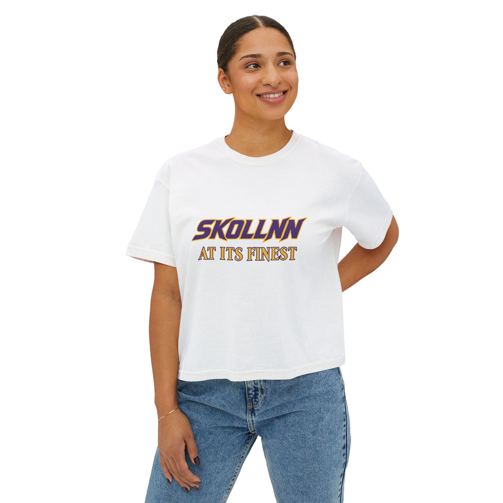 Women's Boxy Tee - AT ITS FINEST