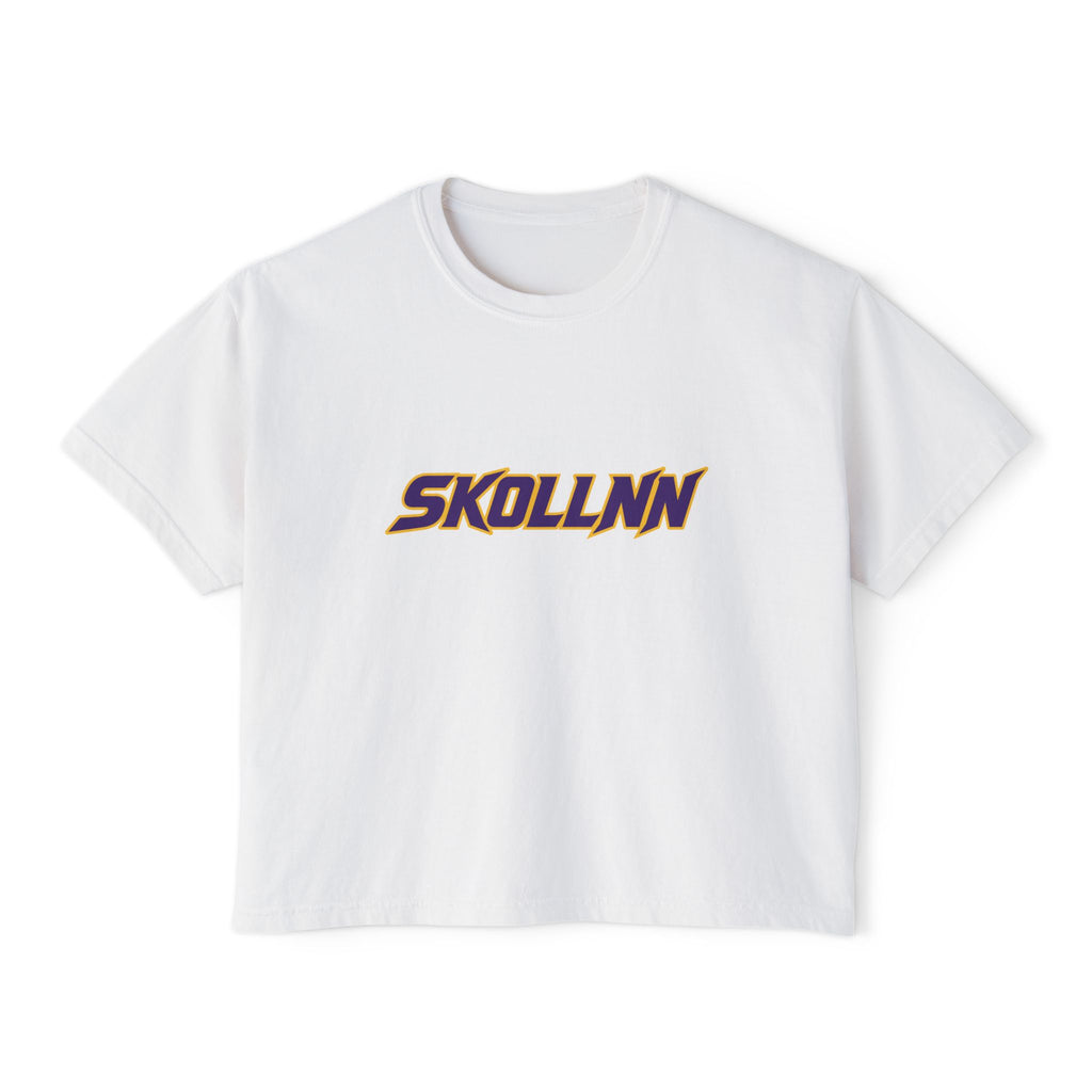 Women's Boxy Tee - SKOLLNN