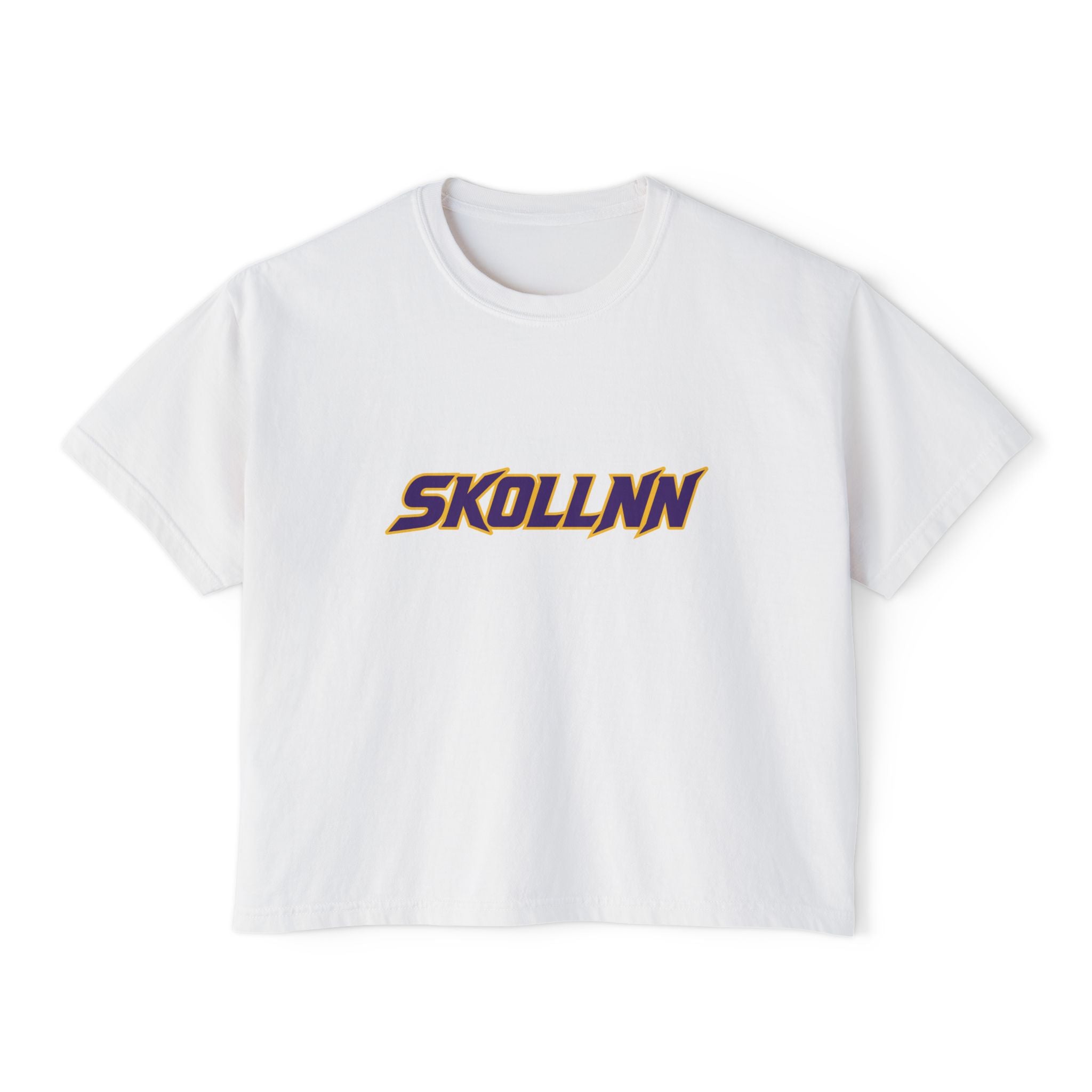 Women's Boxy Tee - SKOLLNN