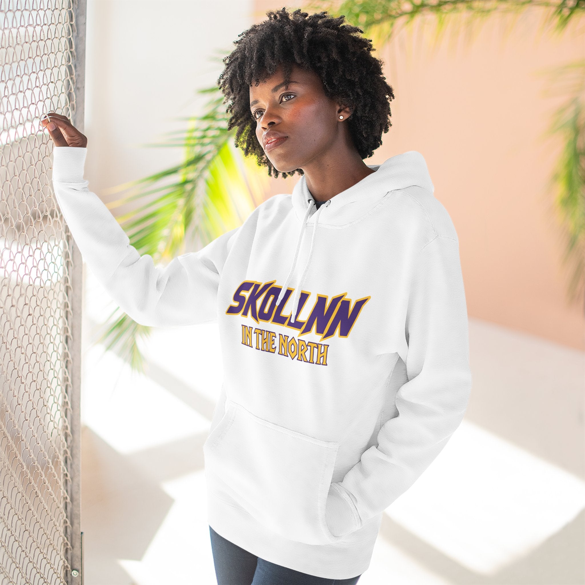 Three-Panel Fleece Hoodie - IN THE NORTH